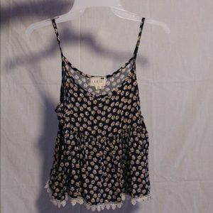 Sunflower Cropped PacSun Tank Top